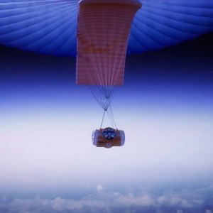 World View's high altitude balloon with pressurized capsule / Image courtesy of World View Enterprises