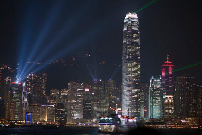 Night in Hong Kong. Photo Courtesy Flickr/Barbara Willi. 
