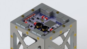 Multiple Accion thrusters on CubeSat / Image courtesy of Accion Systems