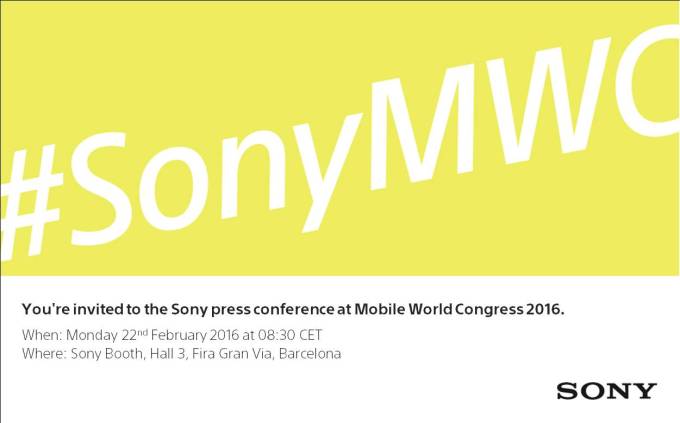 MWC 2016_Sony Press Conference Invitation (1)