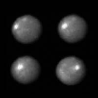 Hubble images of Ceres / Image courtesy of NASA