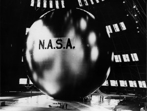 NASA's first communications satellite, Echo / Image courtesy of NASA