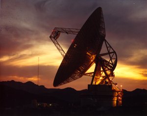 Goldstone Observatory, one of the DSN antennae in California, Image courtesy of NASA