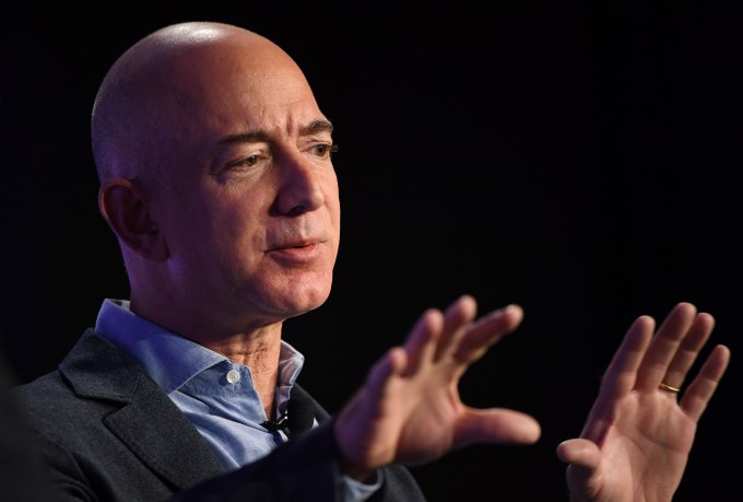 Amazon Founder Jeff Bezos Interviewed At The Washington Post