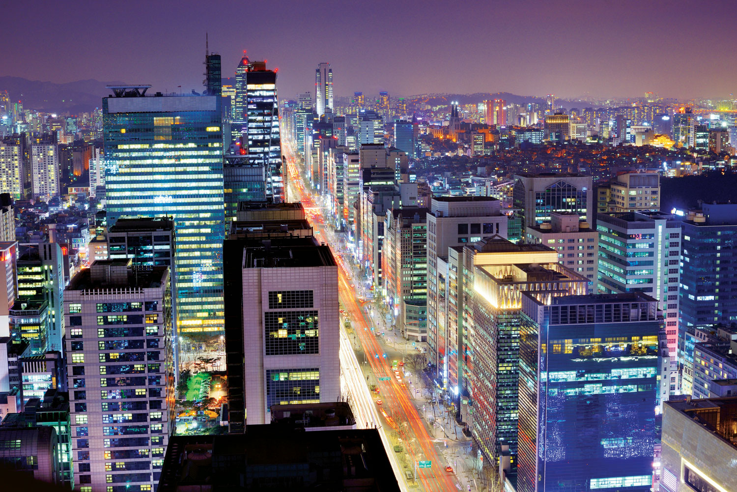 South Korea Gangnam startup district