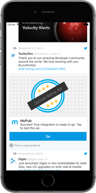 Twitter Kit + MoPub iOS example_light
