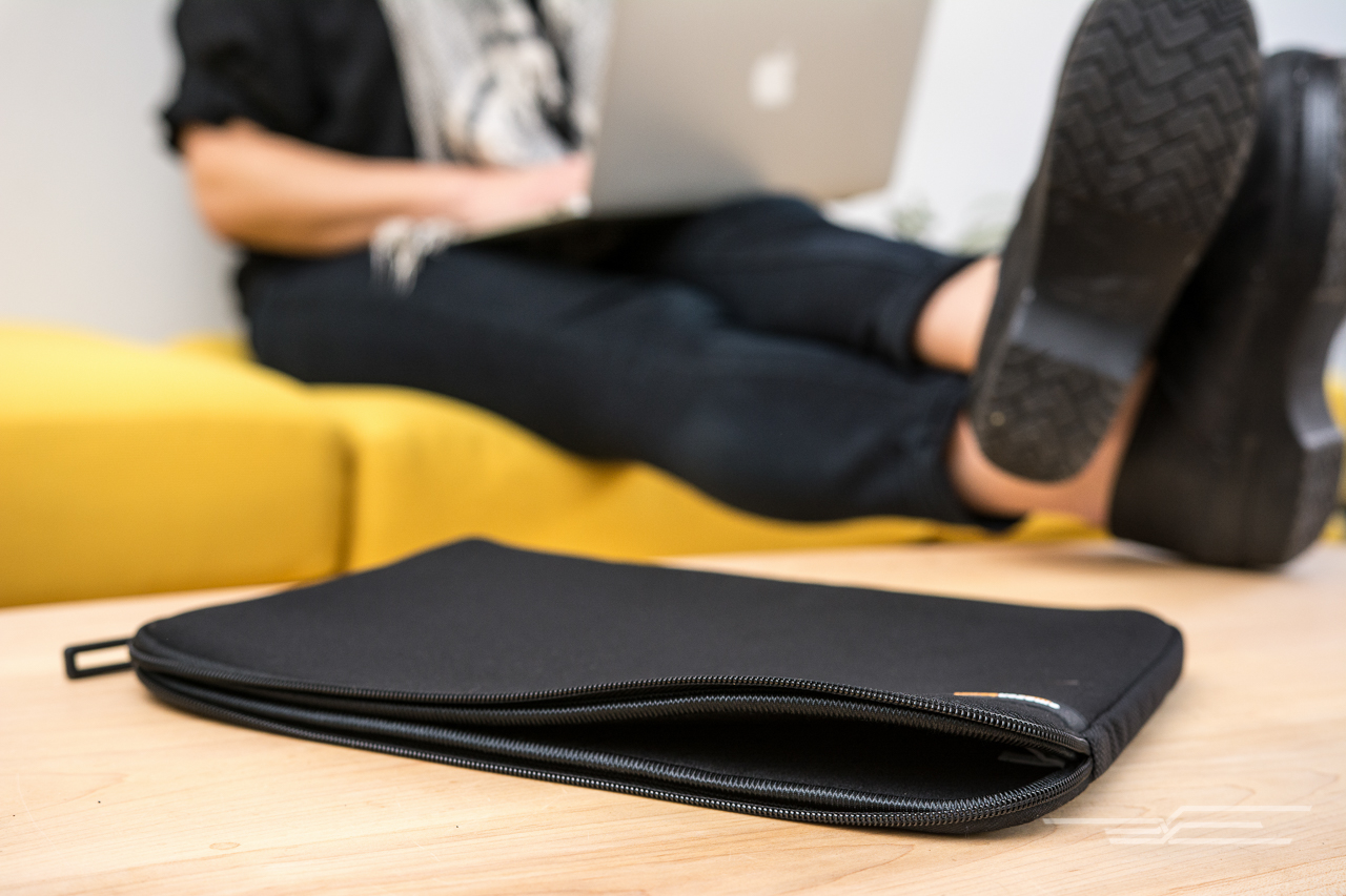AmazonBasics’ Laptop Sleeve is simple and inexpensive, and comes in a wide range of sizes. Photo: Michael Hession