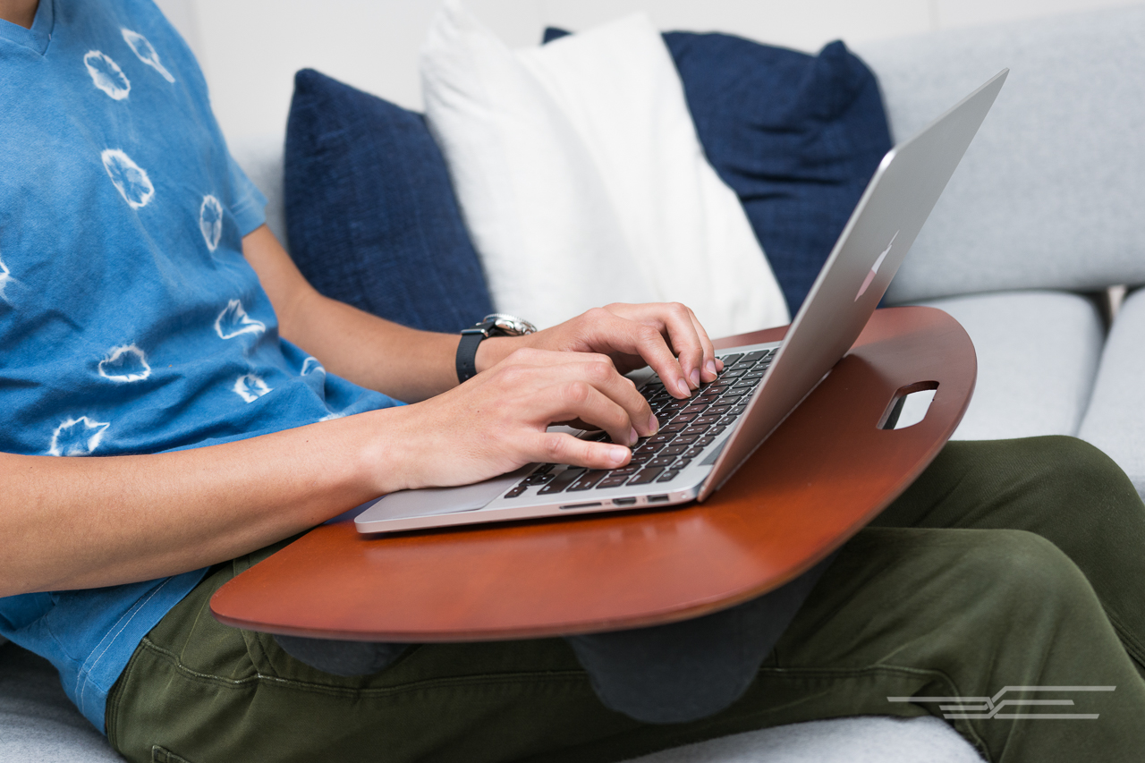 The LapGear XL Executive LapDesk is what it sounds like: the ultimate in couch/laptop slouch-itivity.