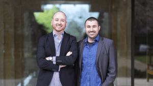 Tony DiMatteo and Matt Clemenson, cofounders of AutoLotto.