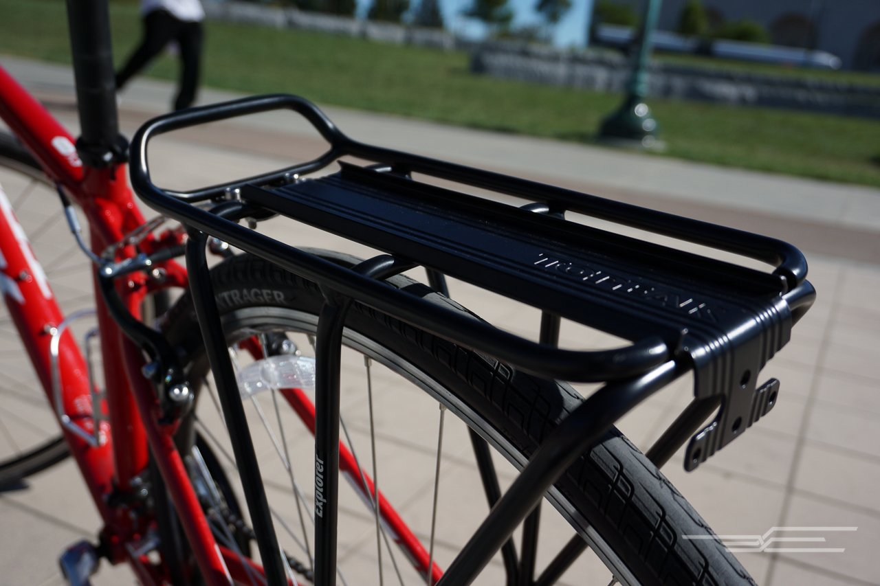 Topeak rear bike rack. Photo: Eve O’Neill