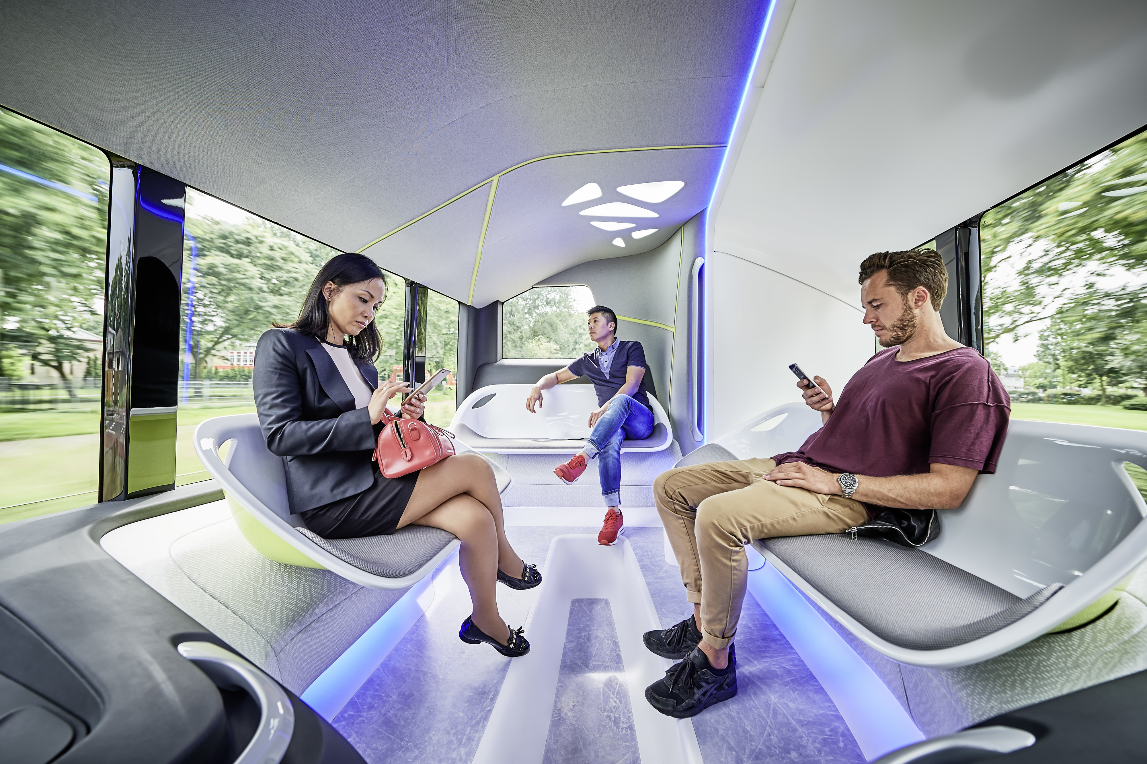 Self-driving Mercedes-Benz bus takes a milestone 12-mile trip | TechCrunch