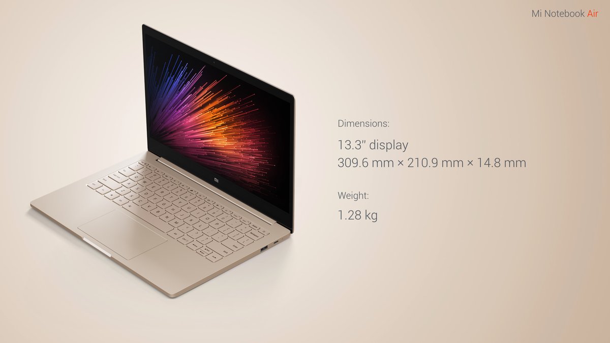 Xiaomi's first laptop is a Macbook Air rival that's as cheap as 