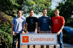 Yoshi co-founders: Nick Alexander, David Gobaud, Bryan Frist, and Dan Hunter.
