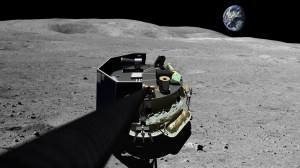 Illustration of Moon Express MX-1 lunar lander / Image courtesy of Moon Express