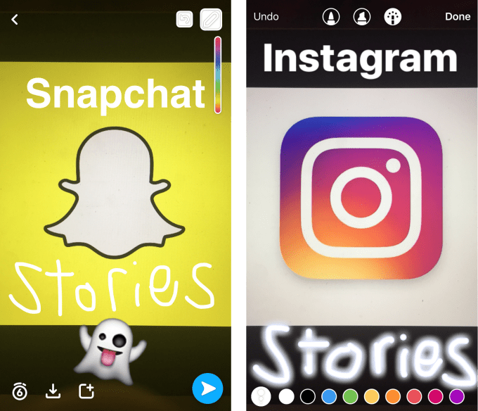 Snapchat Stories Instagram Stories