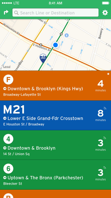 transit app nearby