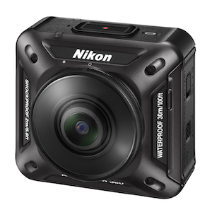 Nikon's KeyMission 360 is probably the most interesting camera of the bunch