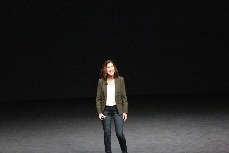 Apple's VP of Worldwide Marketing, Susan Prescott.
