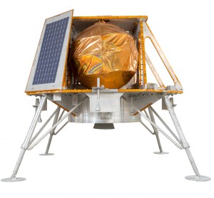 TeamIndus spacecraft (the rover will be carried inside this vehicle) / Image courtesy of TeamIndus