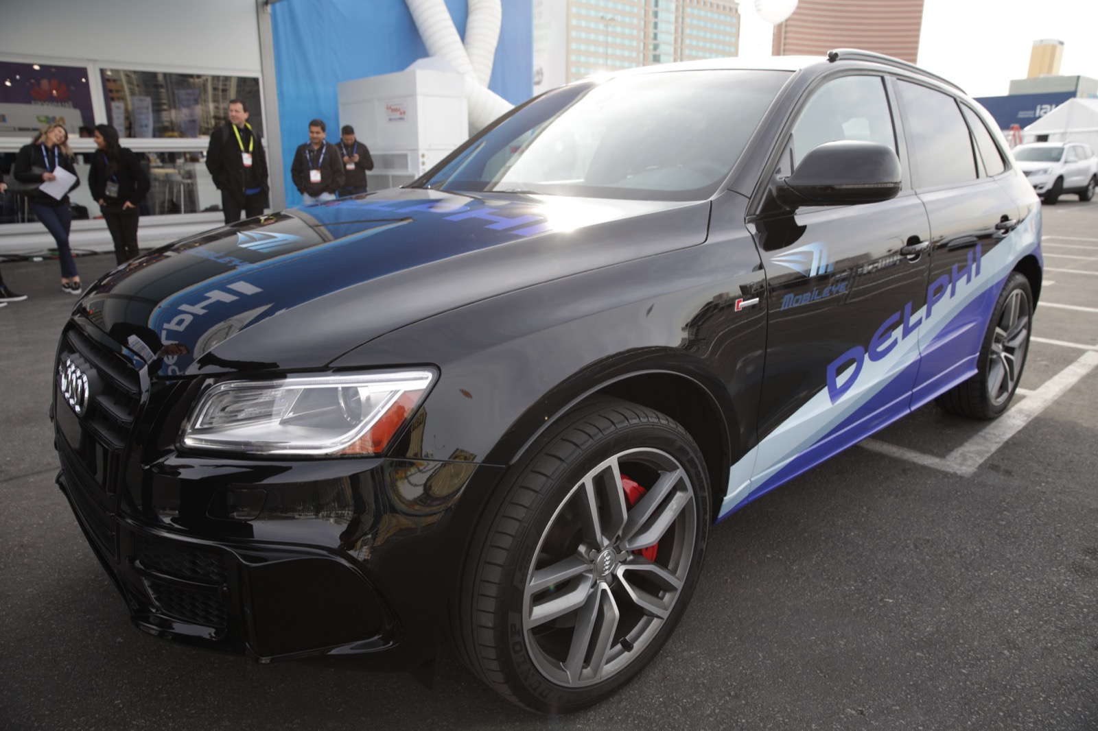 Delphi's autonomous Audi demonstration vehicle is one car testing on Nevada's roads.