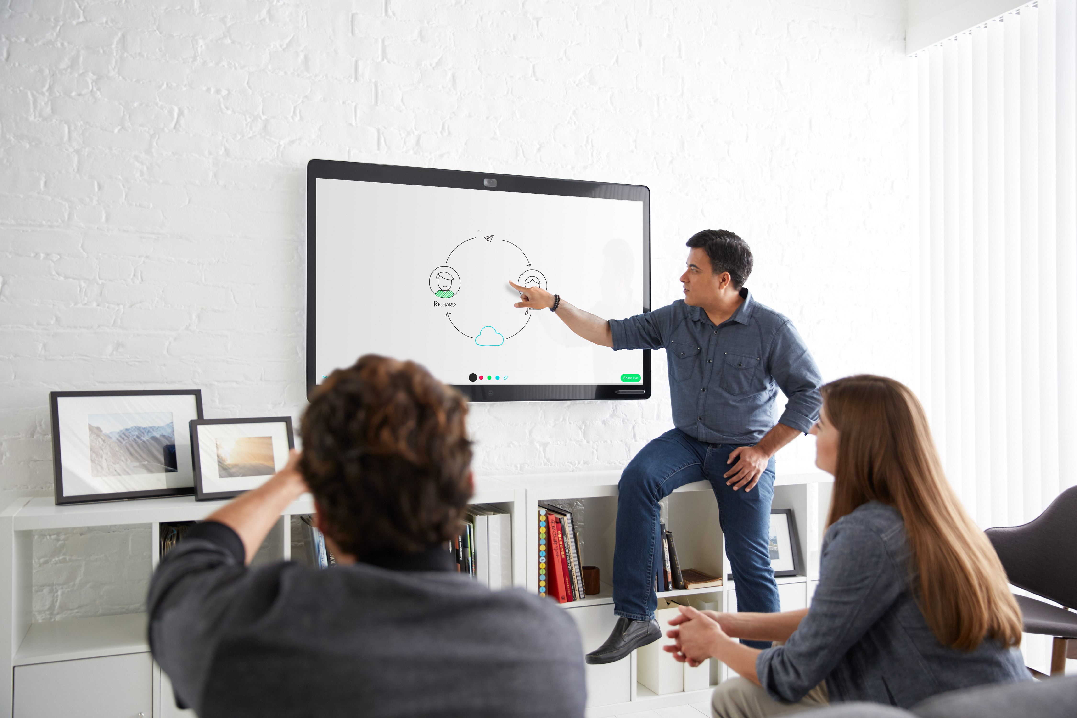cisco debuts its own smart whiteboard priced to compete with the google jamboard techcrunch