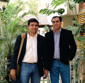 Blume Ventures cofounders (L-R) Karthik Reddy and Sanjay Nath.