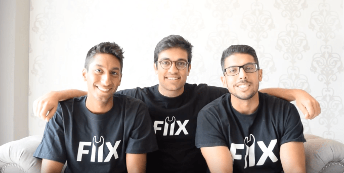 Fiix co-founders Khallil Mangalji, Zain Manji, and Arif Bhanji