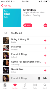 Apple Music S First New Personalized Playlist Wants You To Chill