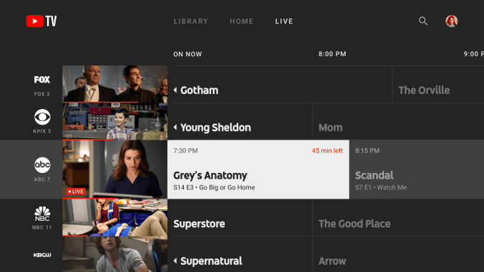 Youtube Tv Debuts A Dedicated App For Smart Tvs Gaming Consoles And Streaming Devices Techcrunch