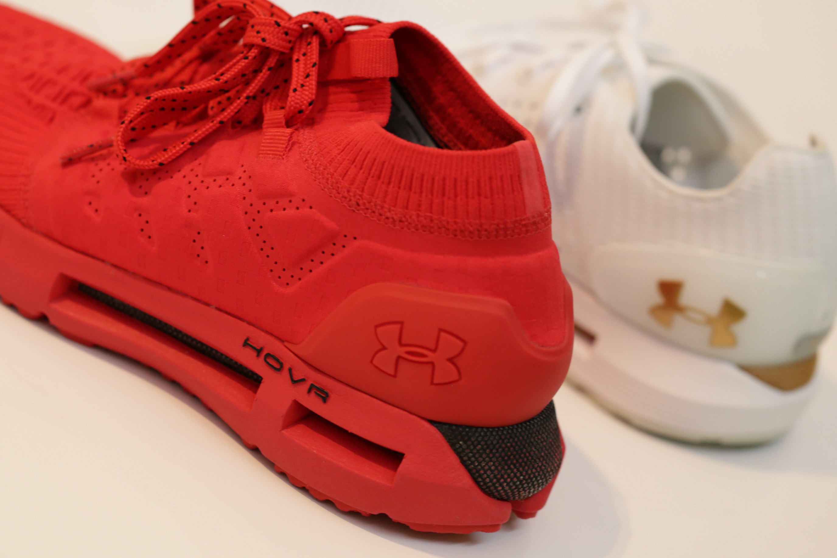 under armour sneakers red