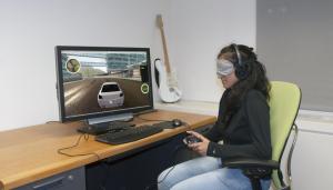 RAD is a new system to help the visually impaired play racing games